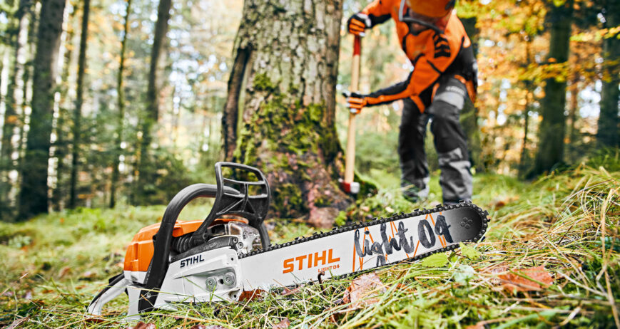 La espada y cadena correctas: la clave para una poda perfecta