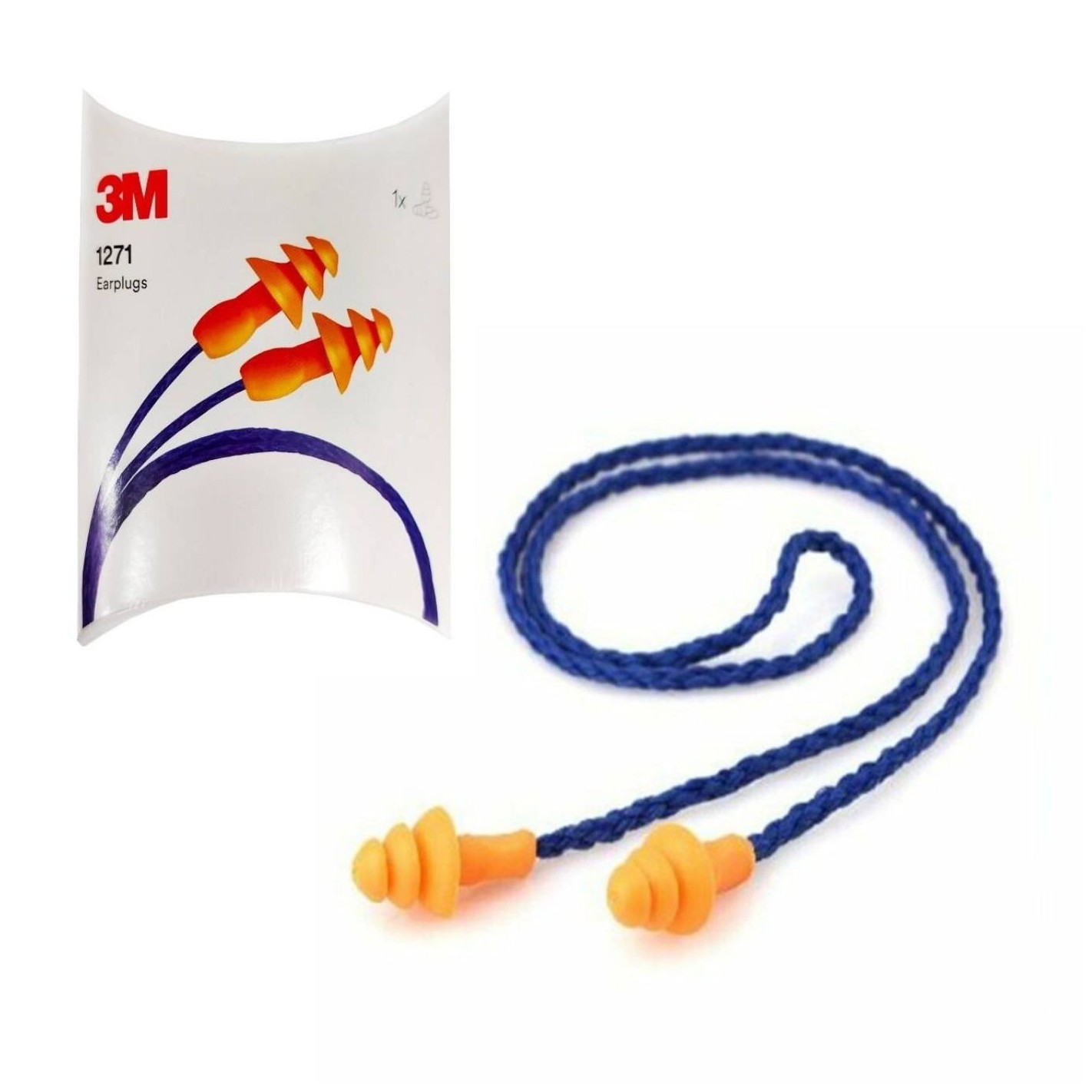 Tapon reutilizable 1271 con cordon