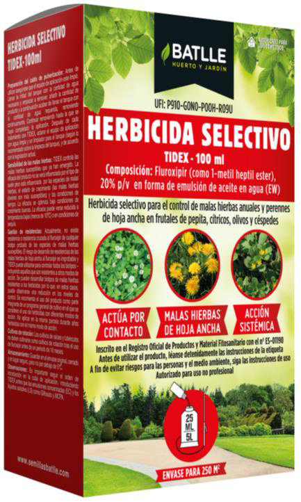 Herbicida Selectivo Batlle Tidex 100 ml