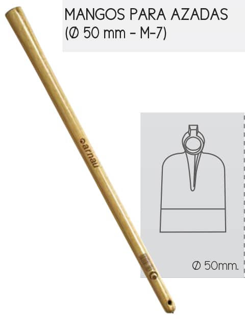Mango azada 50 x 1200 (m7)