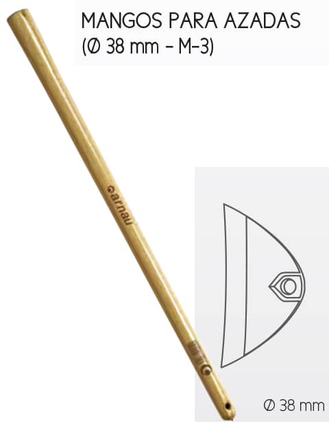 Mango azada 38 x 900 (m3)