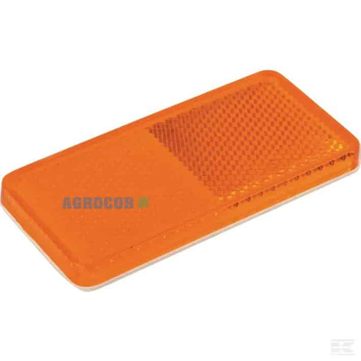 Reflector naranja 94x44mm autoadhesivo