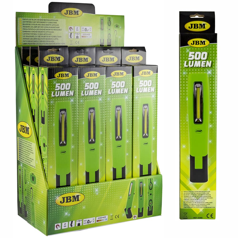 Linterna led cob 500 lm (imantada / articulada) - Imagen 4