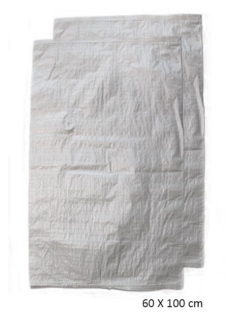 Saco rafia blanco (60x100)