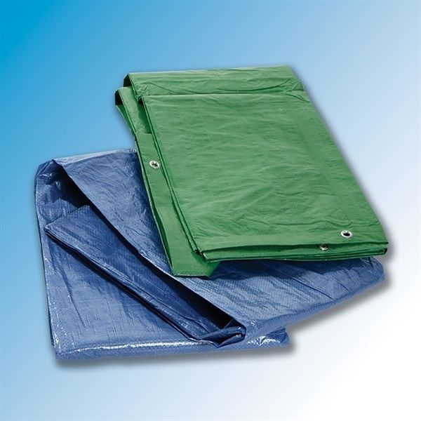 Toldo 4x6m. 80g/m2 reforz. ojales verde