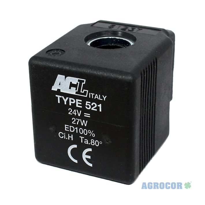 Bobina electrovalvula 24 v 27 w (tipo 521)