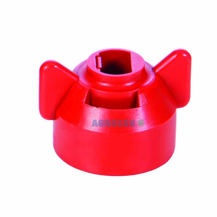 Tuerca Bayoneta ROJA Boquilla Rajilla