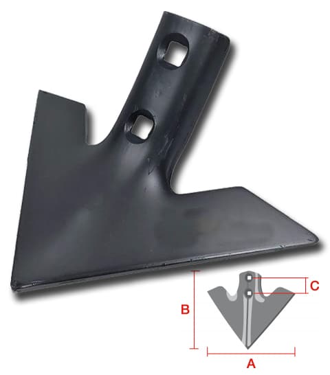 Reja binadora C-05 5 mm