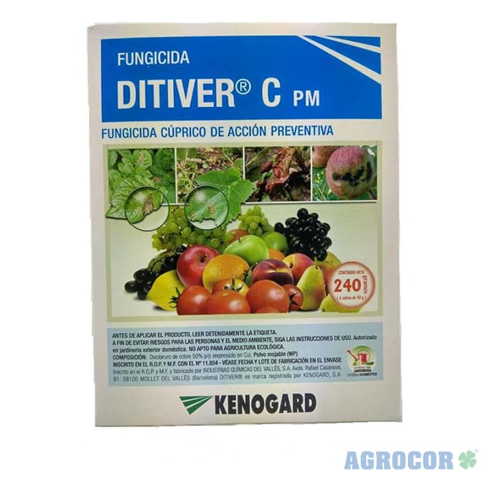 Ditiver® c pm fungicida cuprico jed (sobre 40 gr)