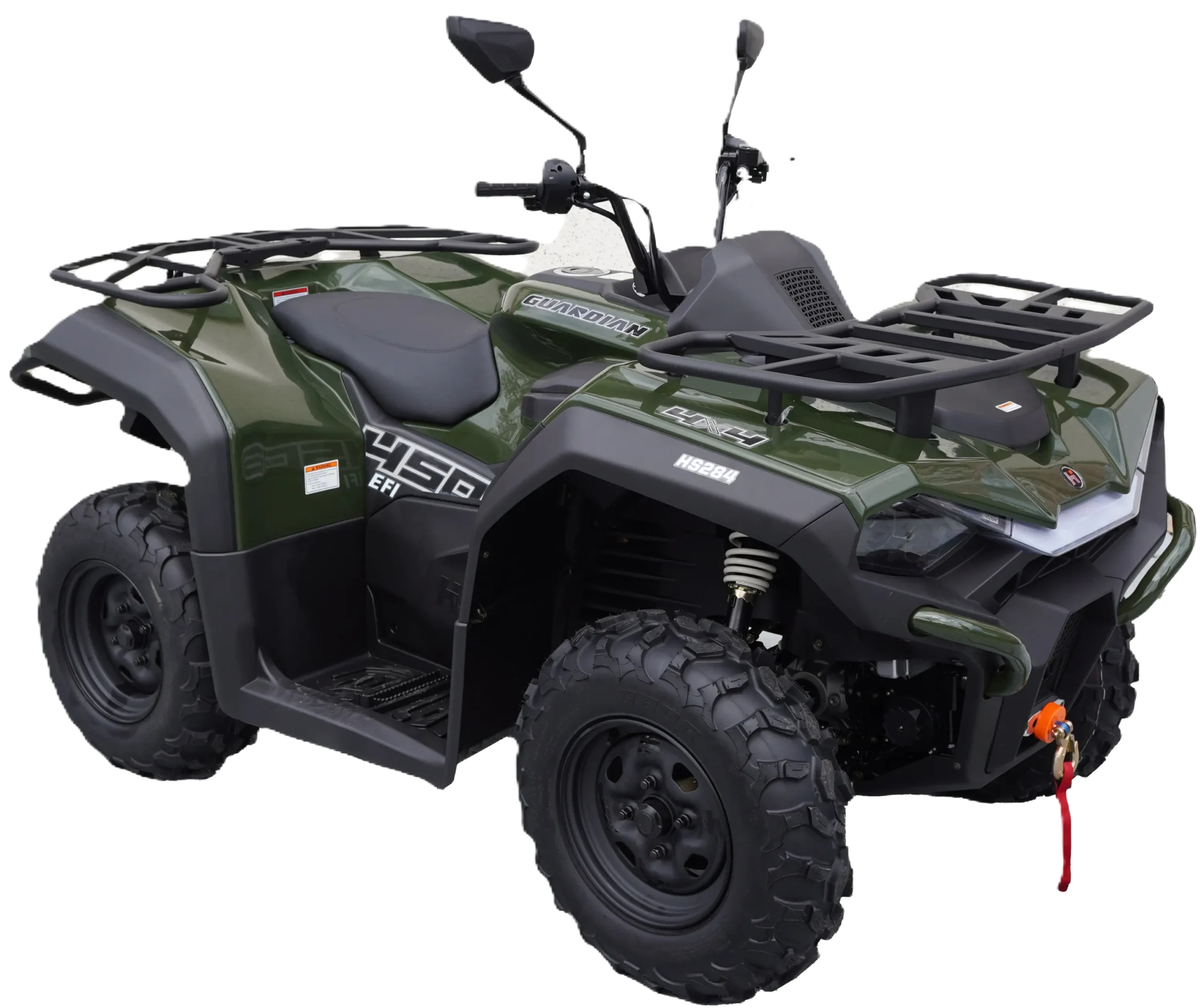 QUAD ATV HISUN GUARDIAN 450S verde