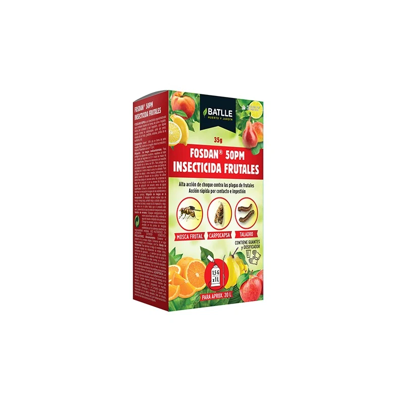 Insecticida Frutales FOSDAN 50PM 35g