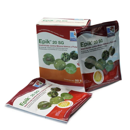 Insecticida Epik 20 SG (sobre 10 g) Acetamiprid - Imagen 2