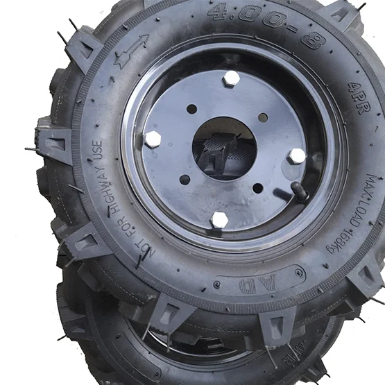 Ruedas neumaticas 4.00-8 kit 2 und (sin bujes)