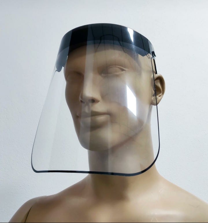 Pantalla proteccion facial elastico orew