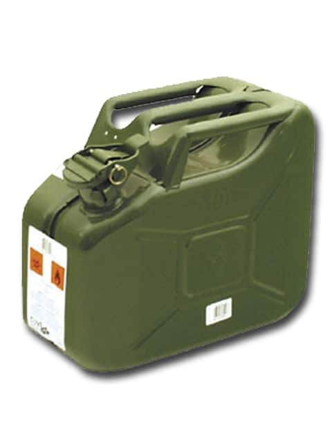 Bidon combustible 10 l. (metalico)