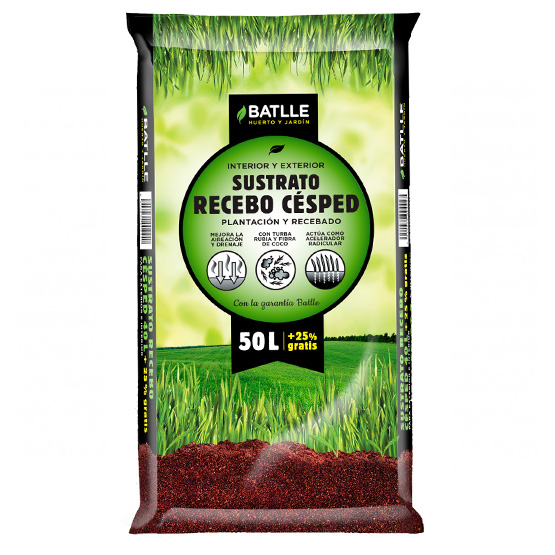 Sustrato BATLLE Recebo Cesped 50 litros