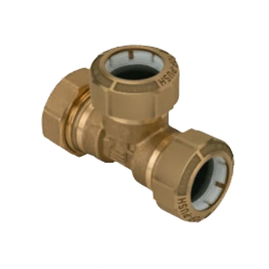 Te igual laton P.E. 63 mm. EFFEBI