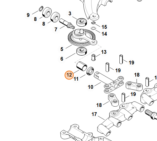 Casquillo de friccion