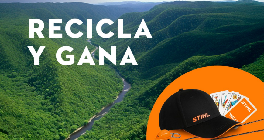 Recicla con STIHL y AGROCOR: ¡Gira la Ruleta de Regalos por un Futuro Más Verde!